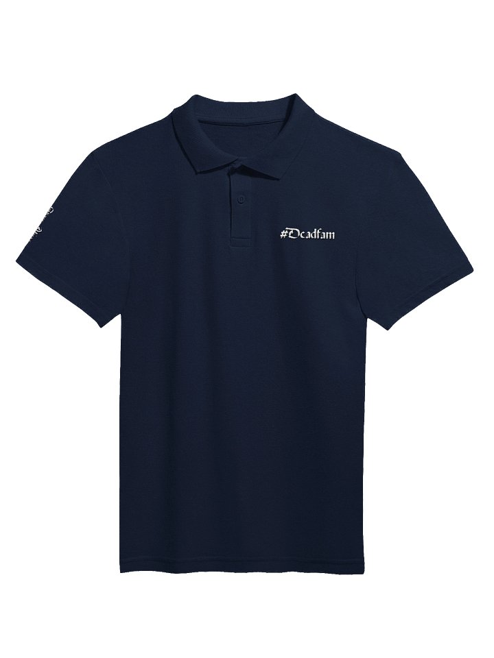 Gothic #Deadfam Pique Polo product image (2)