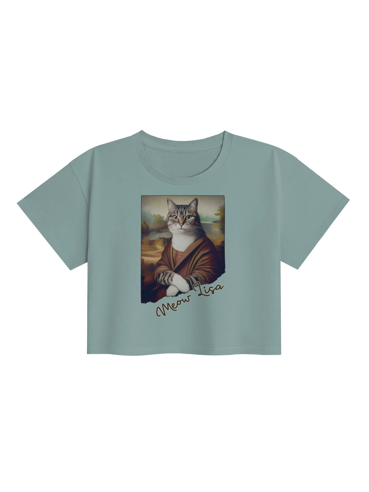 Meow Lisa, Women's Crop Top product image (2)