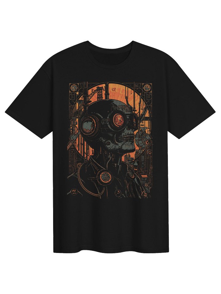 Cyberpunk Cyborg Bust T-Shirt product image (1)