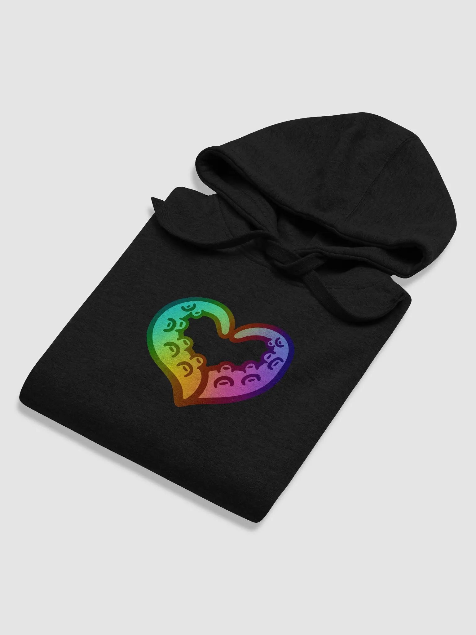 Rainbow heart without sleeve designs product image (2)