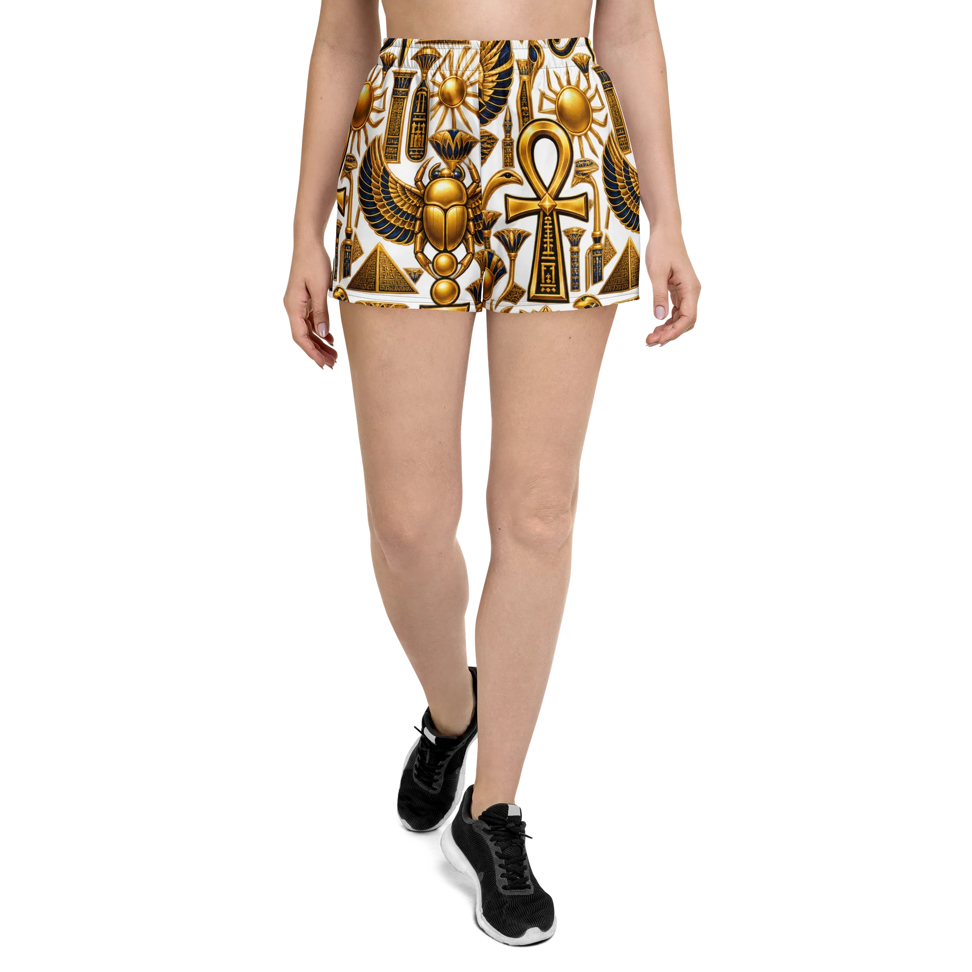 Tama-Re Village All-Over Print Unisex Athletic Shorts product image (1)