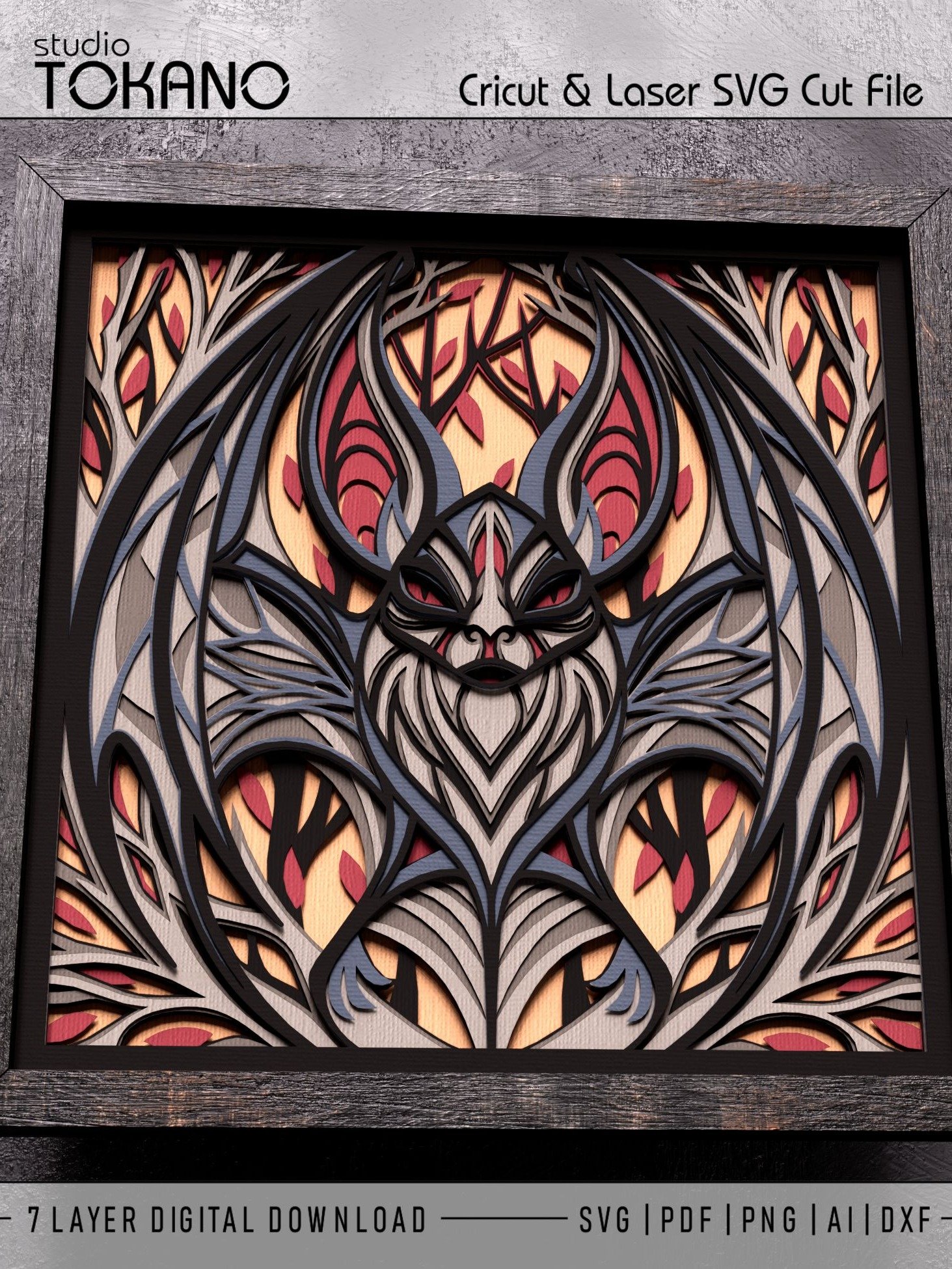 Bat Shadow Box product image (3)