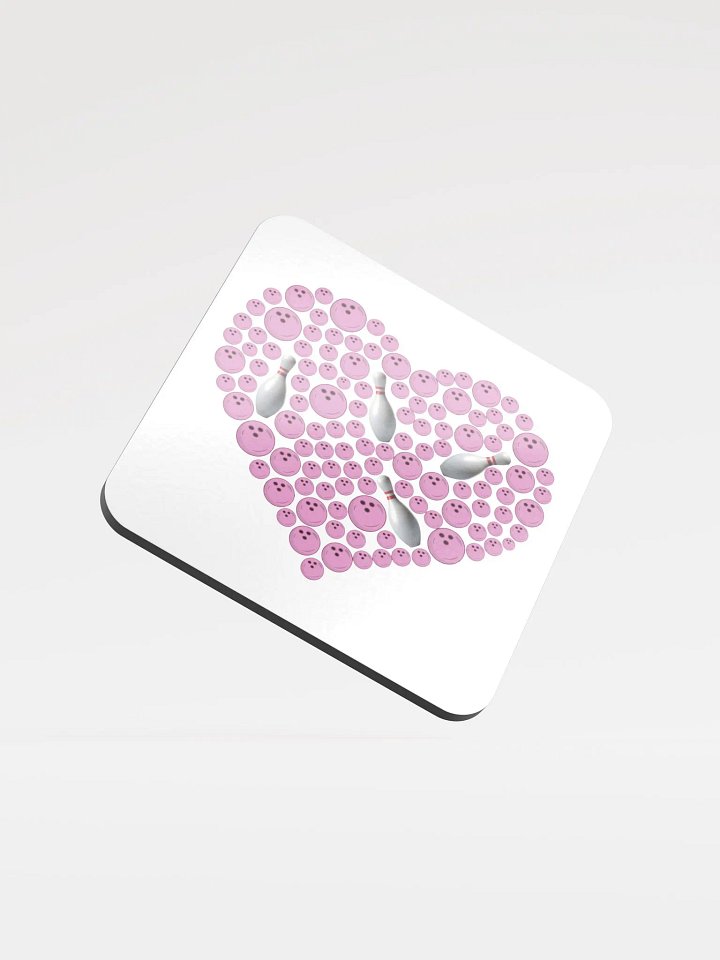 Heart Bowling Strike Coaster Set product image (2)