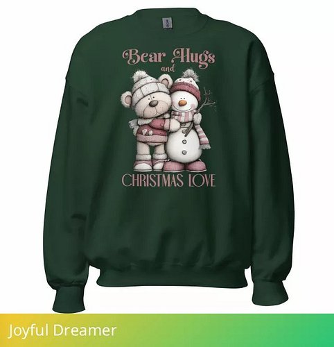 Unisex Sweatshirt | Bear Hugs and Christmas Love👇

Bring joy and warmth to your holiday gatherings with our adorable Cute Bea...