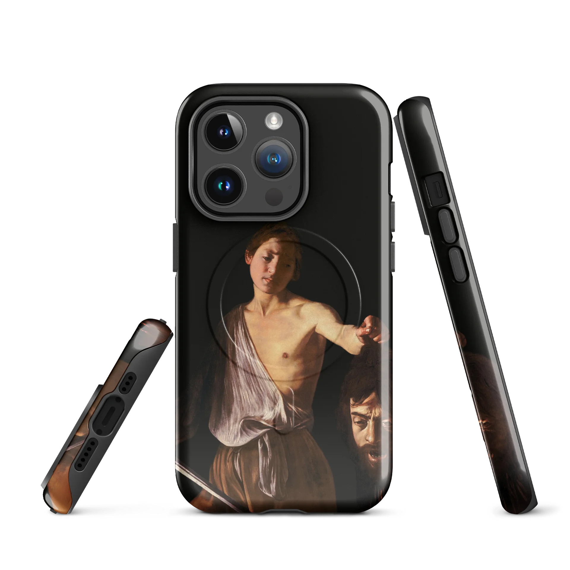Caravaggio – David with the Head of Goliath – iPhone® MagSafe® Tough Case product image (7)