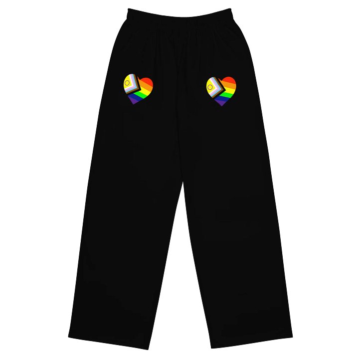 Pride Heart Wide Leg Sweatpants product image (1)