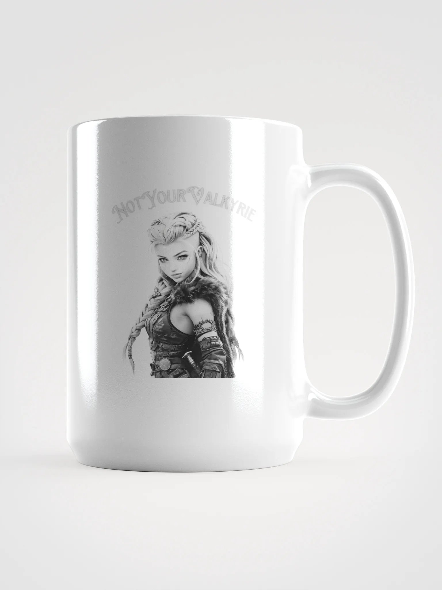 NotYourValkyrie Black & White product image (1)