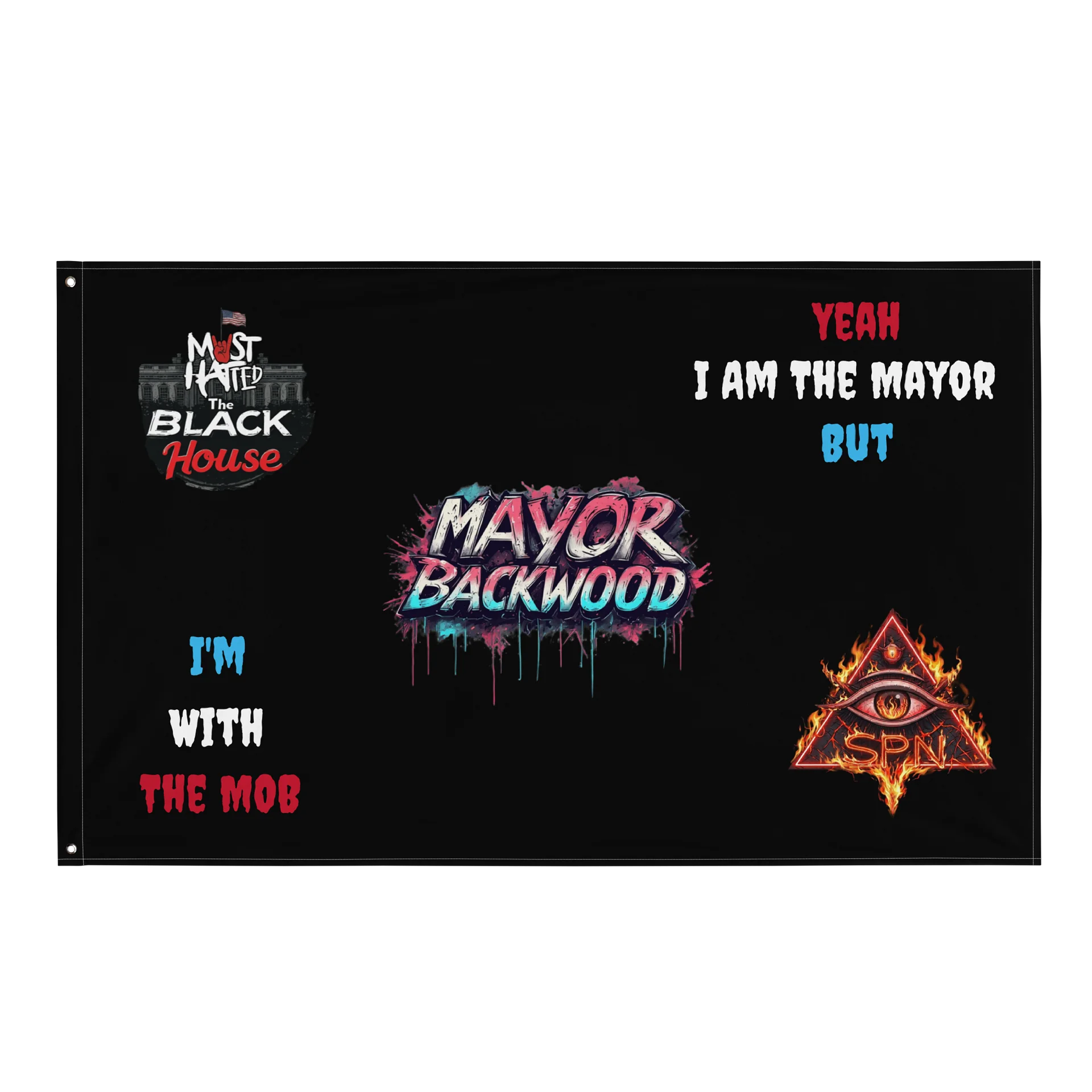 The Mayor Personality Custom Flag product image (1)