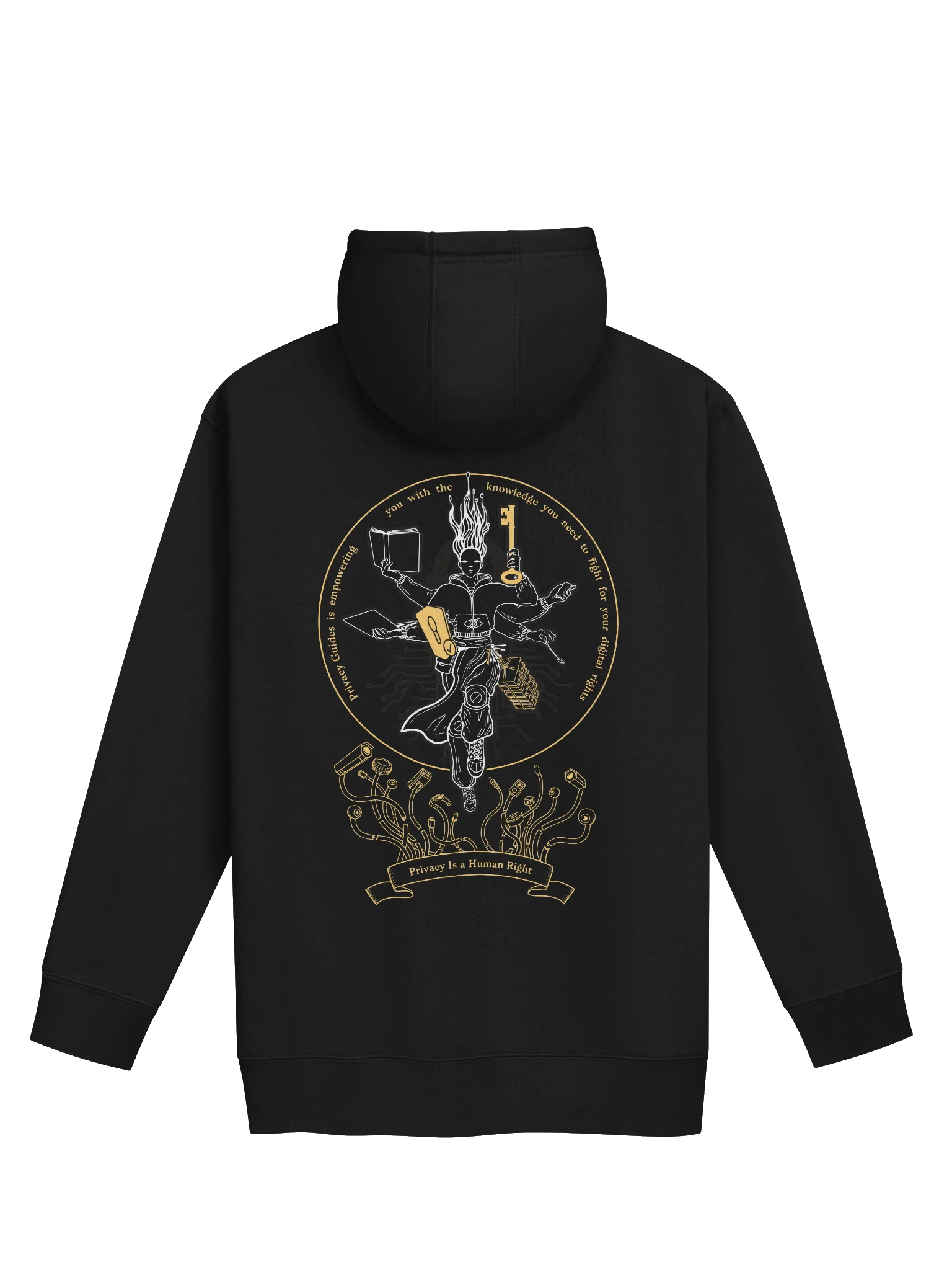 Defender of Privacy (in Dark Colors) - Cotton Heritage Hoodie product image (1)