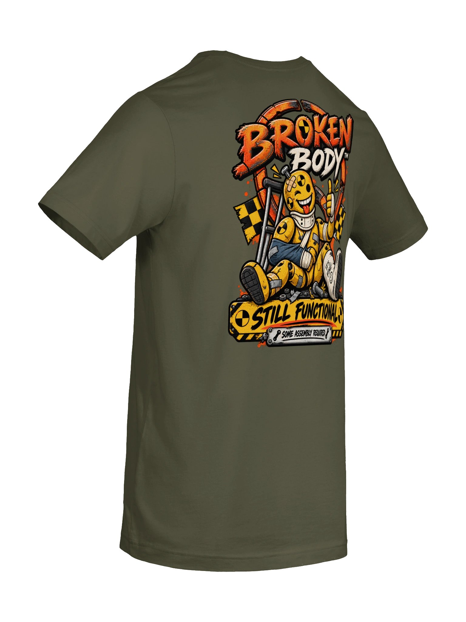 FLAT OUT BROKEN™ — STILL FUNCTIONAL — T-SHIRT product image (18)