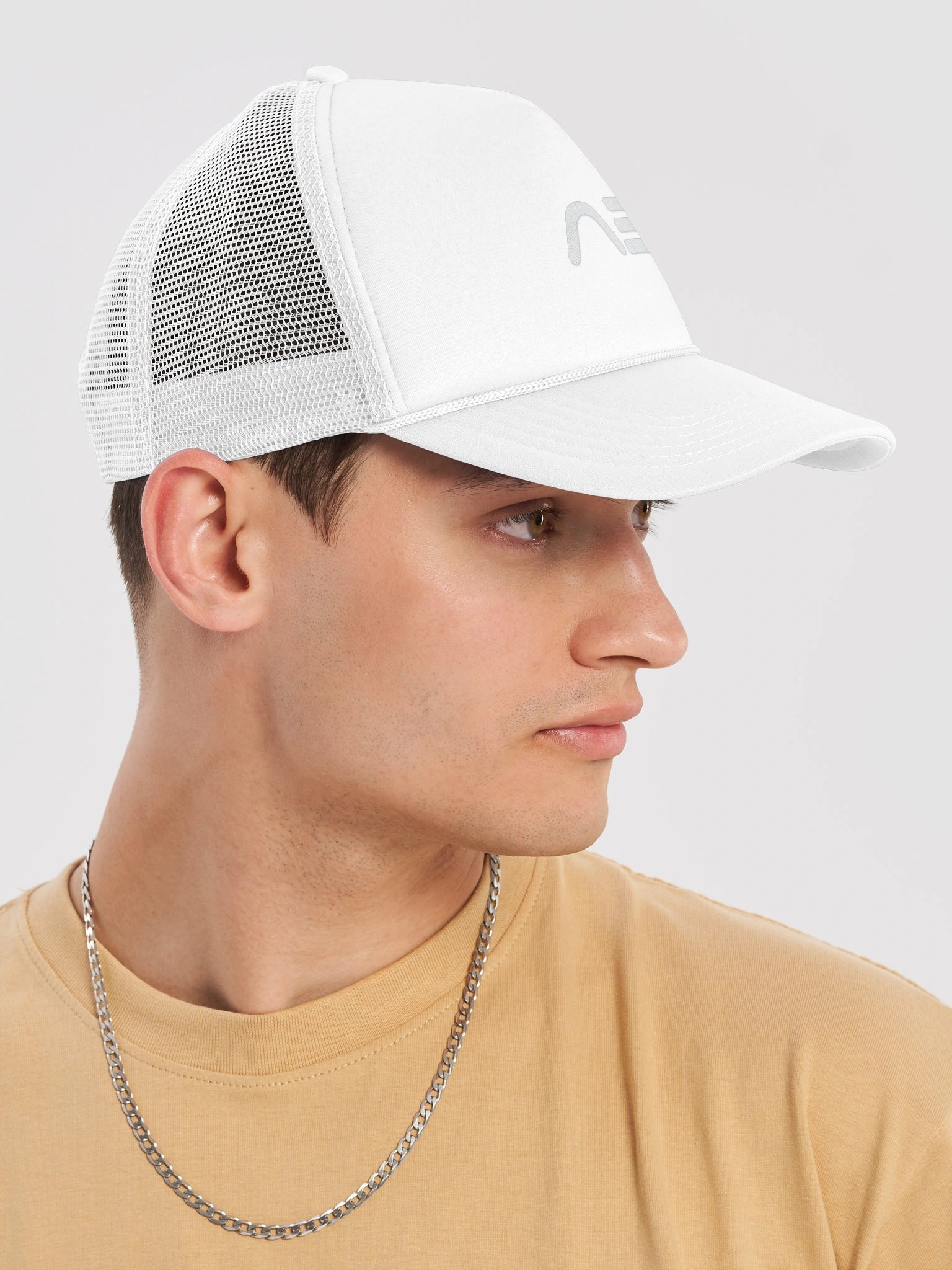 VAEO AEO Wordmark Foam Trucker Hat product image (6)