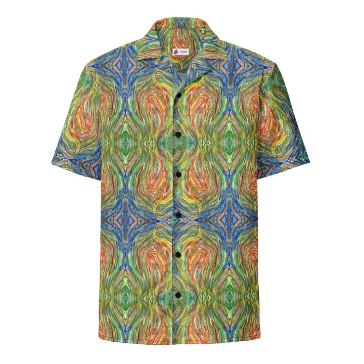FIRE & WATER - PRINT BUTTON-UP SHIRT product image (1)
