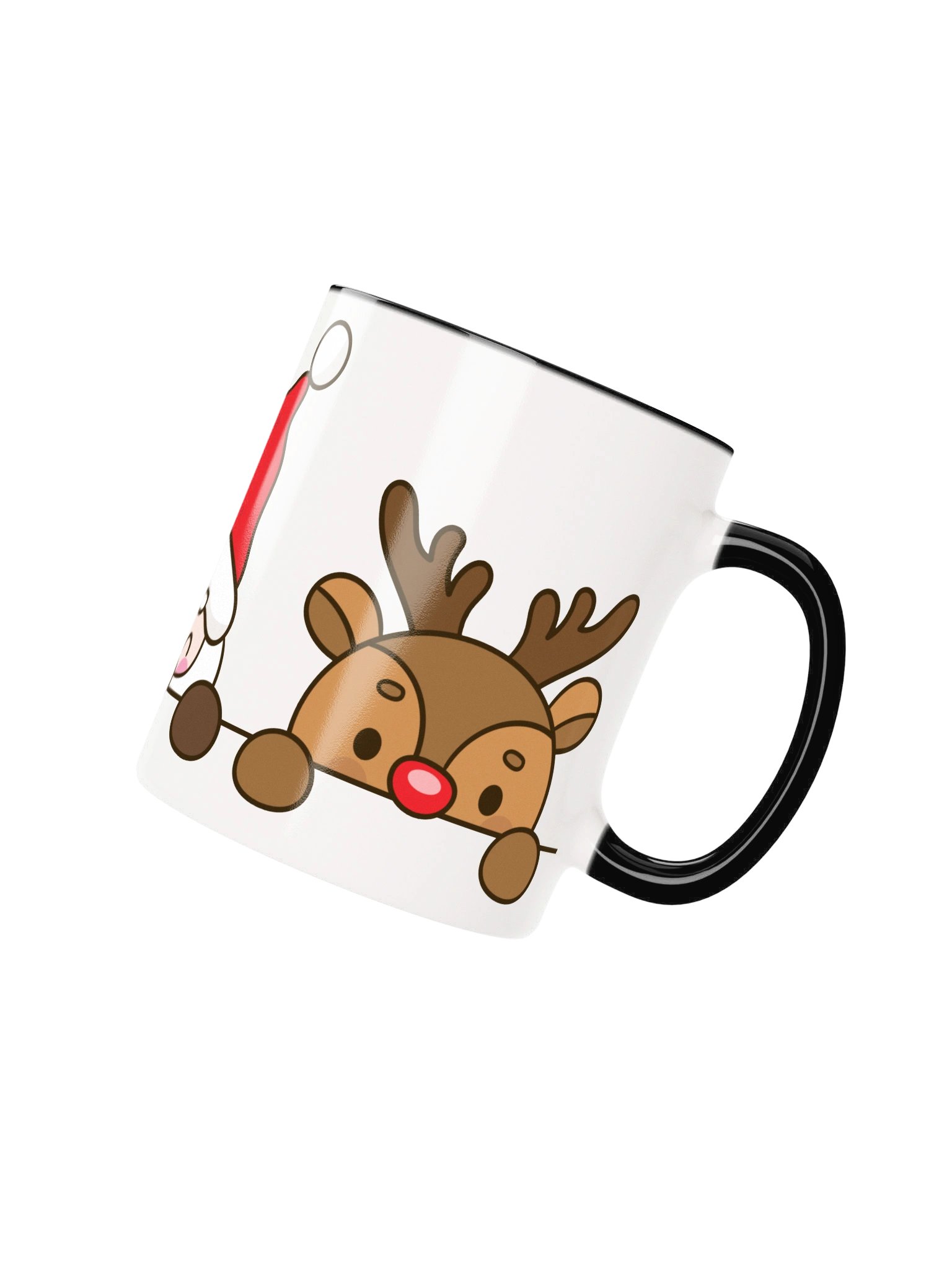 Cute Christmas Peeking Characters Mug product image (20)