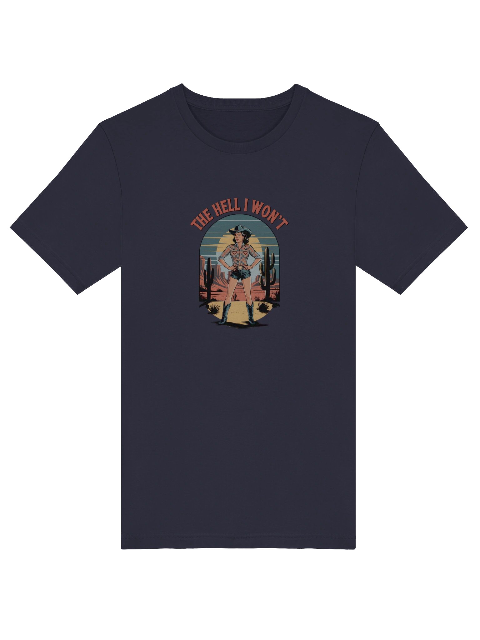 [BJ Designs] The Hell I Won't Unisex Graphic Tee product image (5)