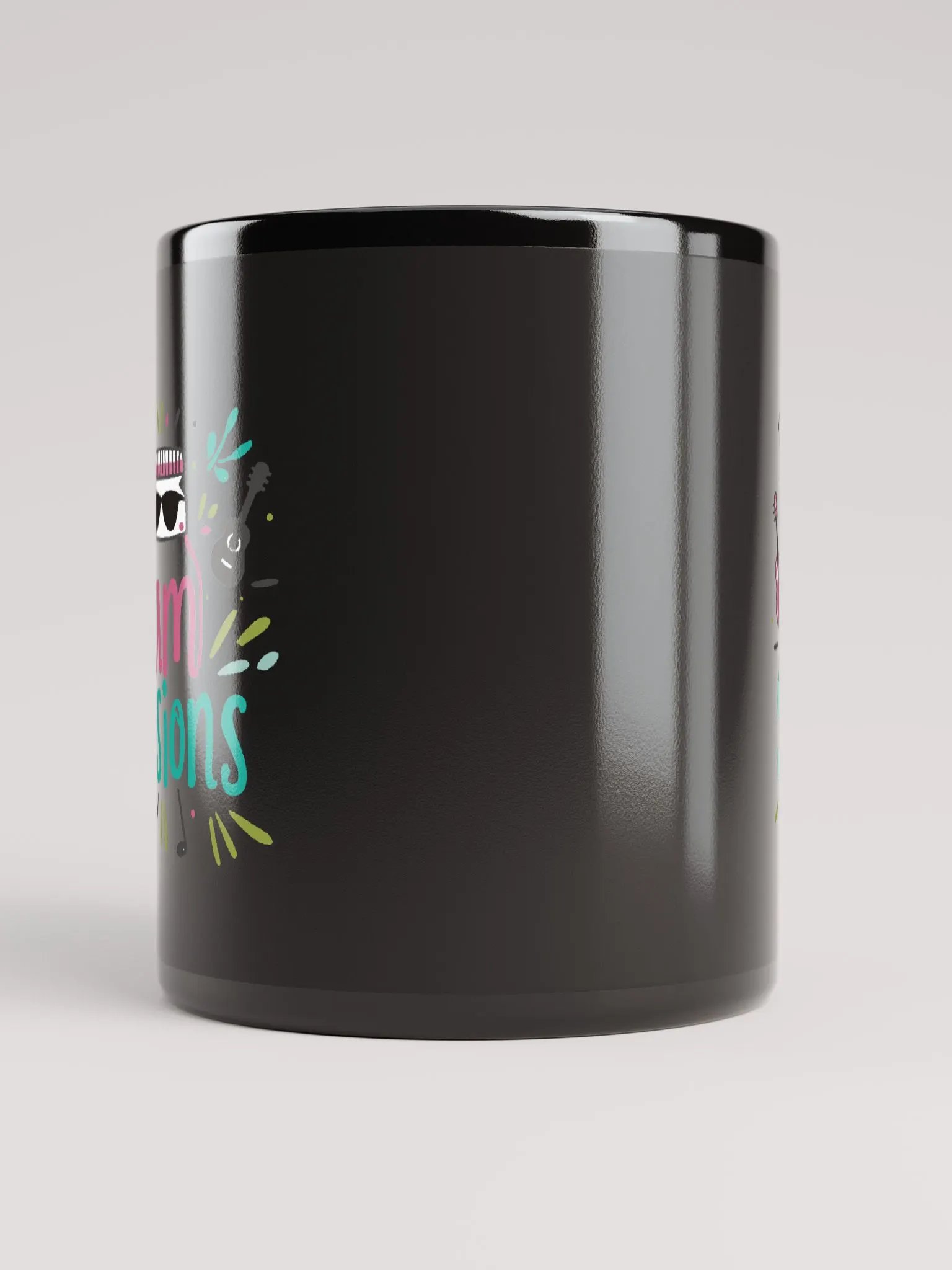 Jam Sessions Black Mug product image (5)