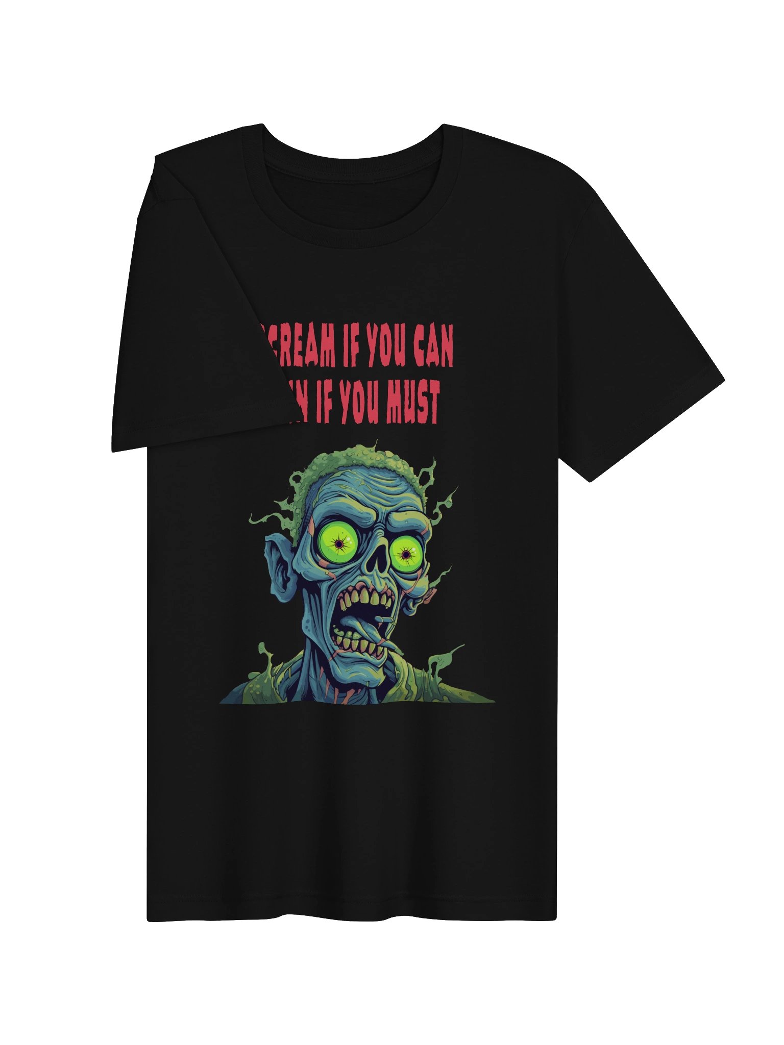 Funny Zombie Quote Graphic T-Shirt | Sarcasm If You Can Ruin It product image (3)
