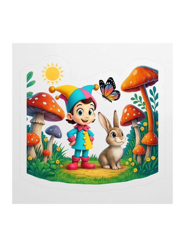 JessyJesty Girl Kiss Cut Stickers product image (3)