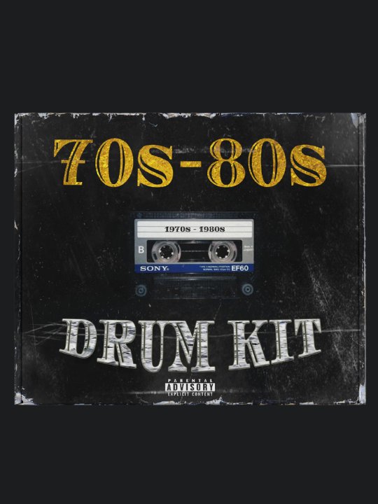 70s - 80s DRUM KIT product image (1)