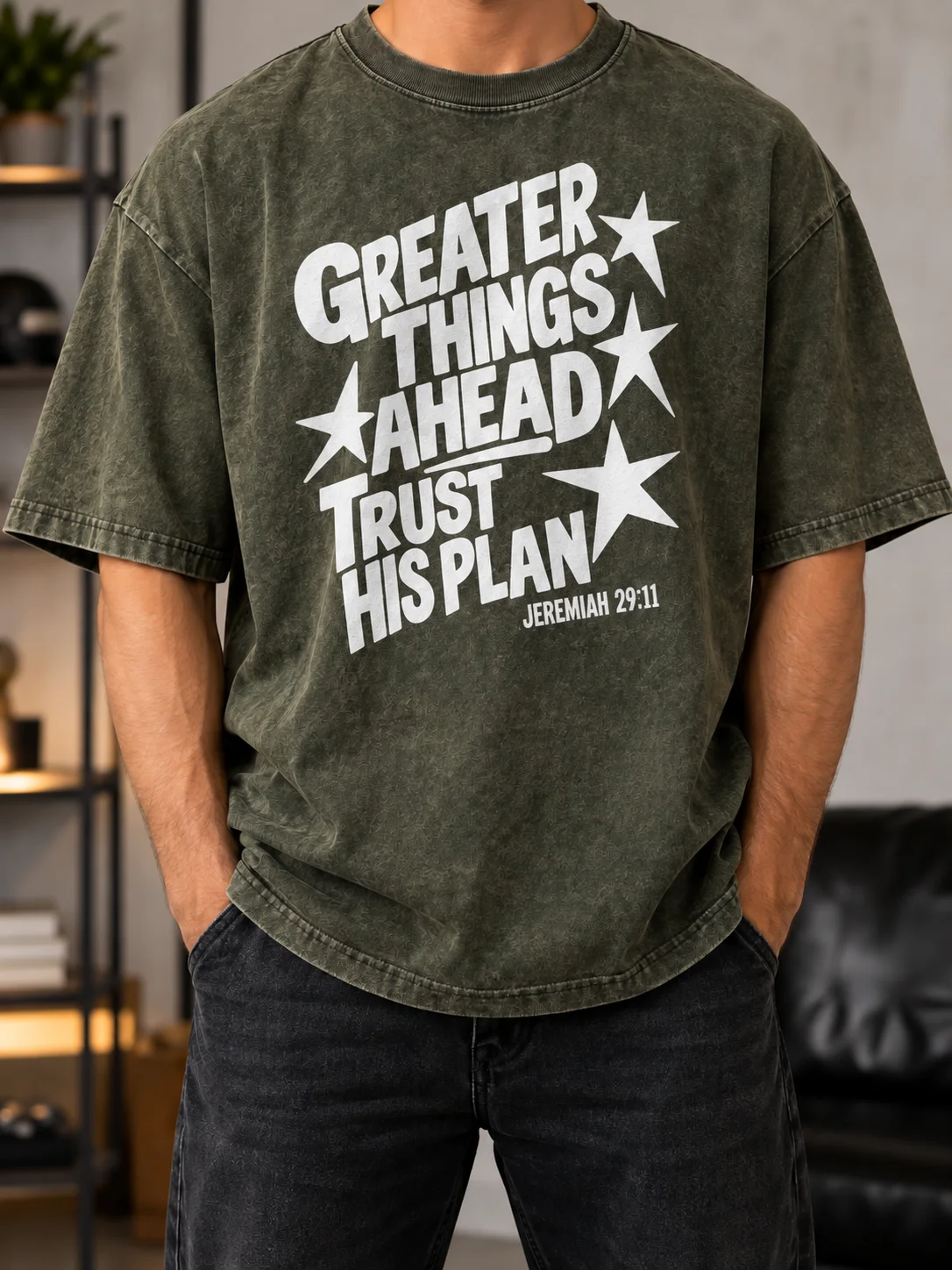 Greater Things Ahead PNG | Jeremiah 29:11 Christian Shirt Design product image (7)
