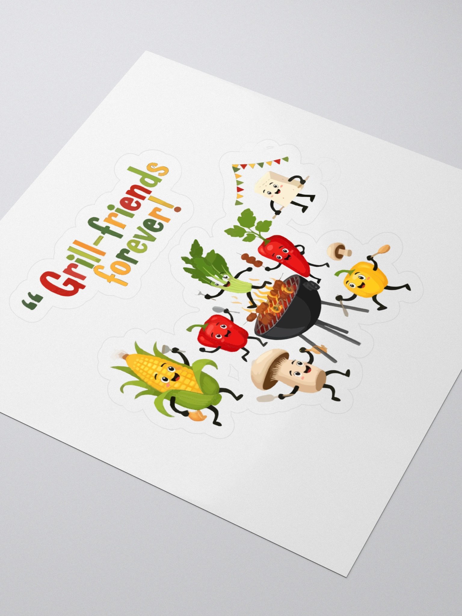 Grill-friends Forever Sticker Pack product image (3)