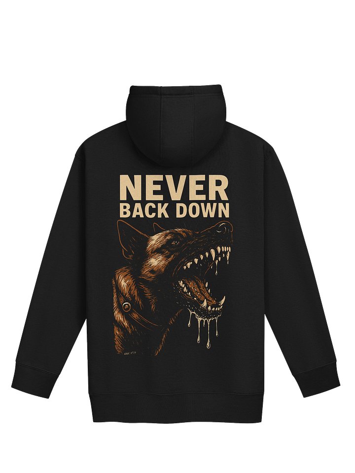 Never Back Down - Premium Adult Unisex Hoodie product image (1)