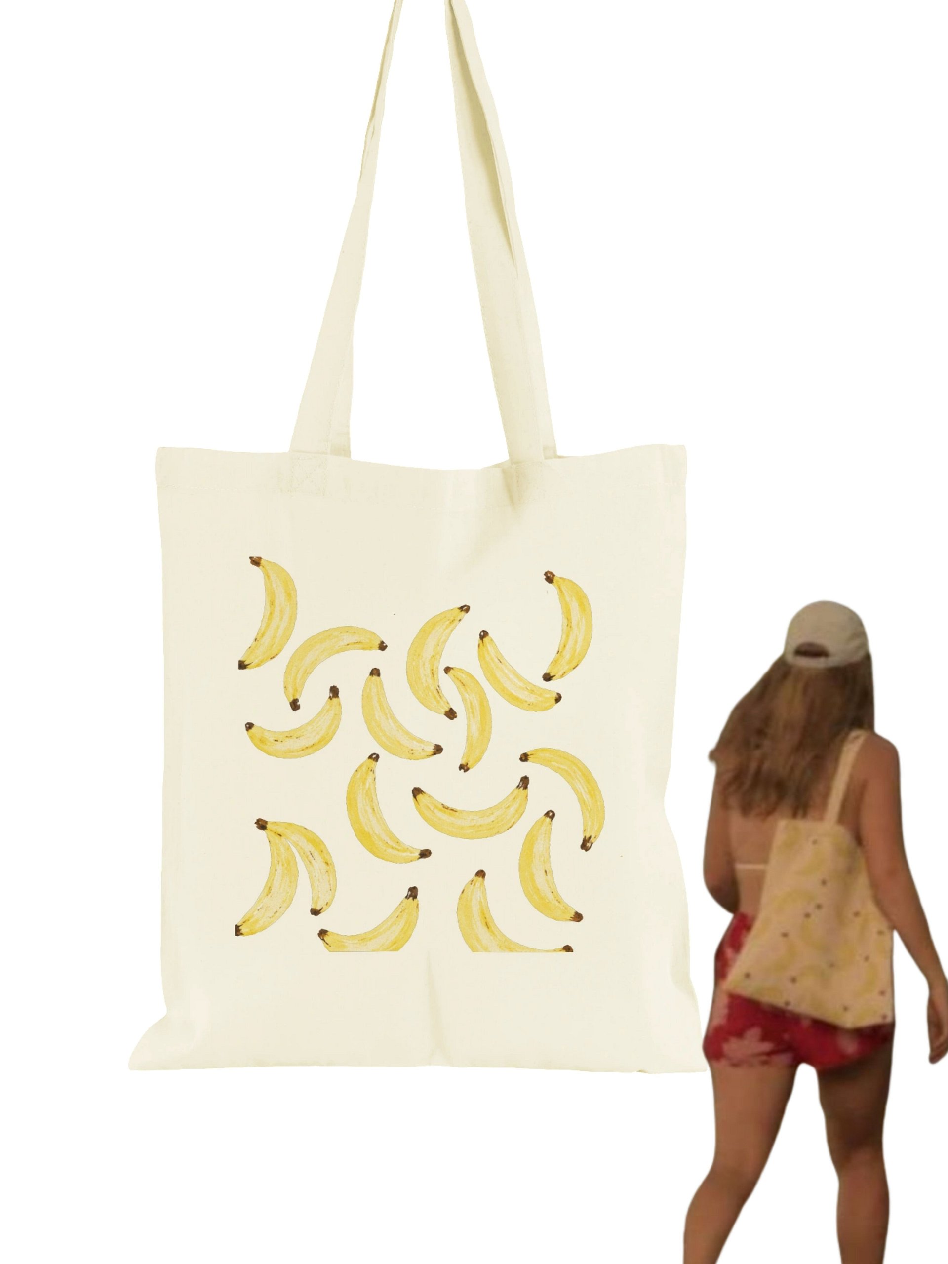 Outer Banks Sarah Cameron Banana Print Tote Bag product image (1)