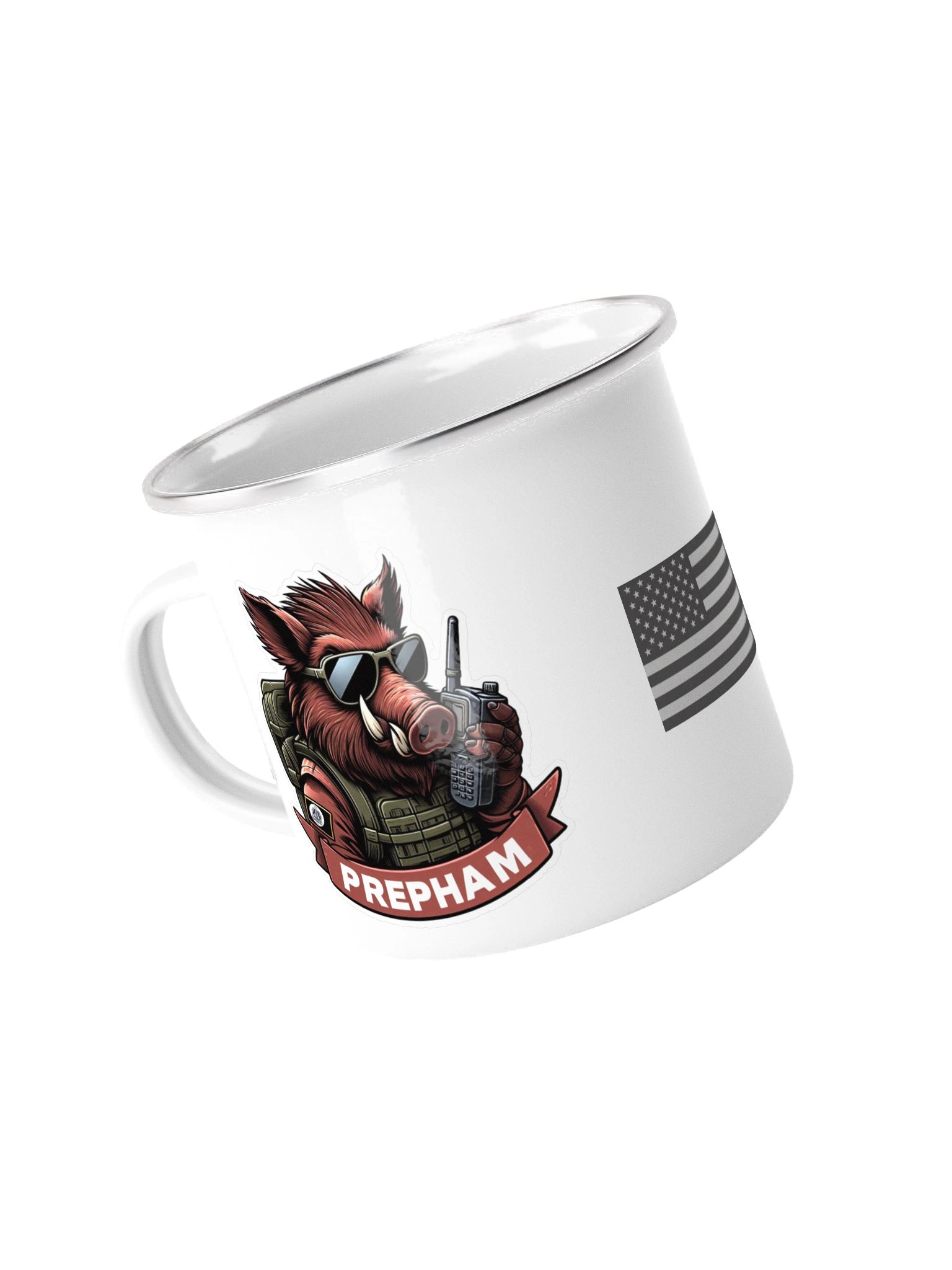 PHP/RCC Enamel Mug w/Flag product image (4)