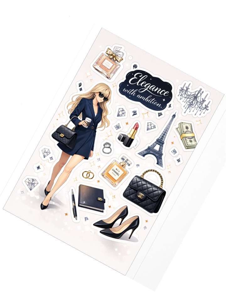 Glamorous Elegance Sticker Set product image (3)