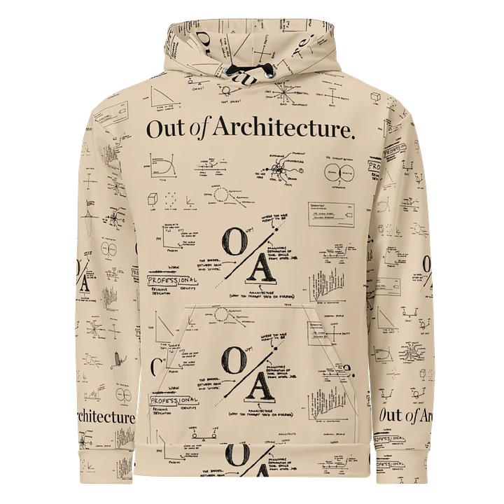 Doodle Hoodie - Cream product image (1)