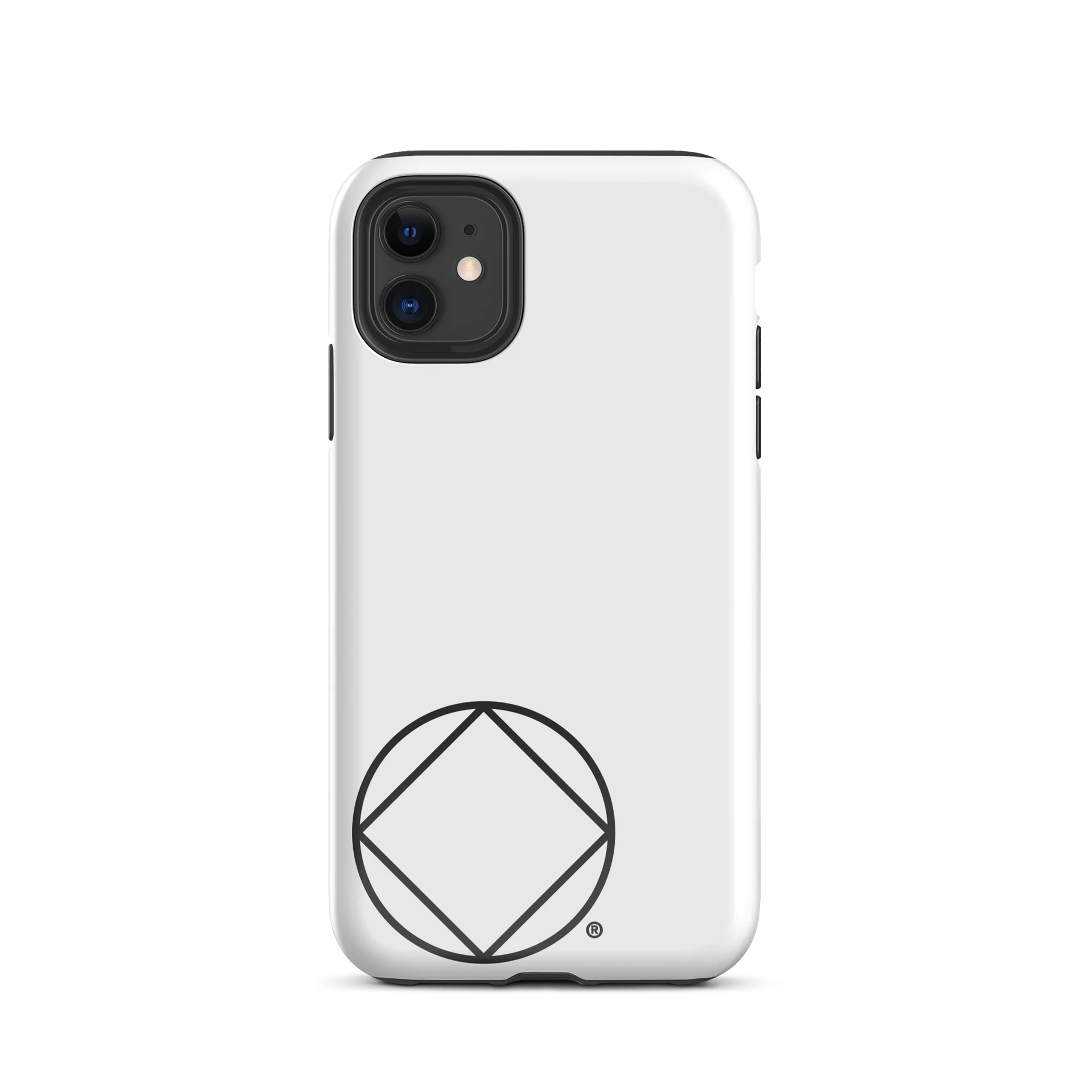 Minimal Circle Diamond Tough iPhone Case product image (2)
