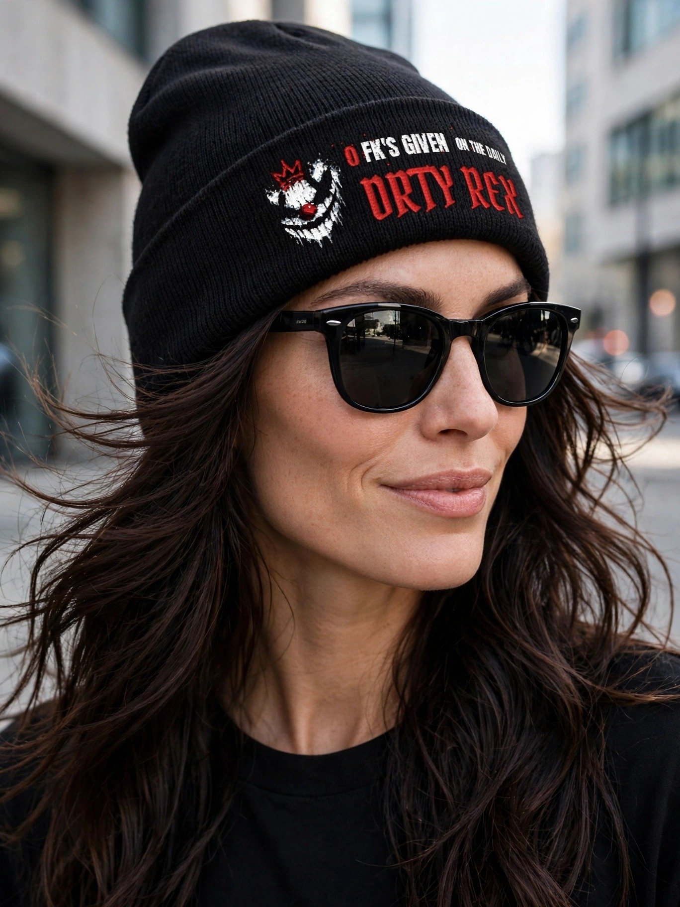 DRTY REX Blood Red Beanie product image (12)