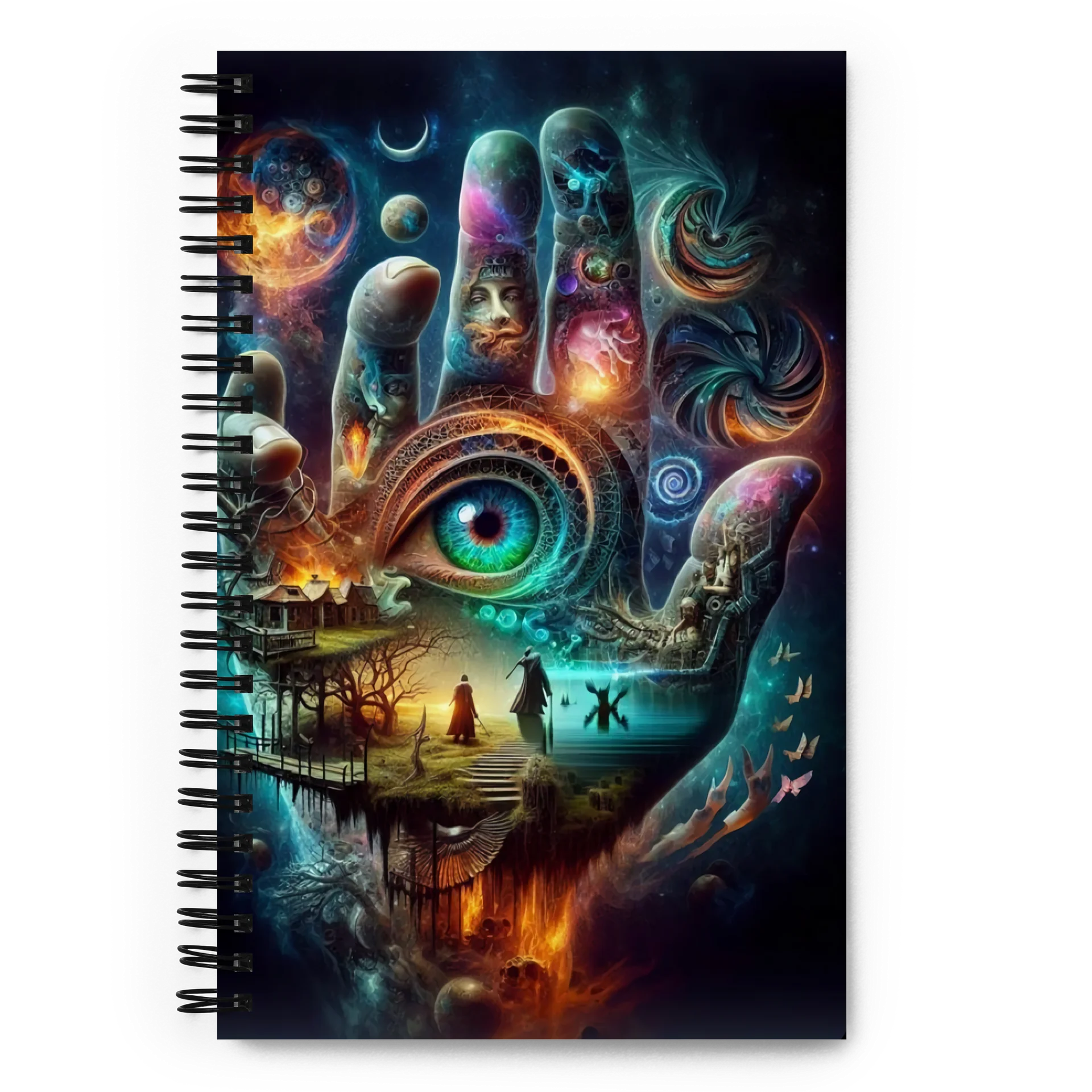 Seer’s Grasp -Spiral Notebook product image (1)