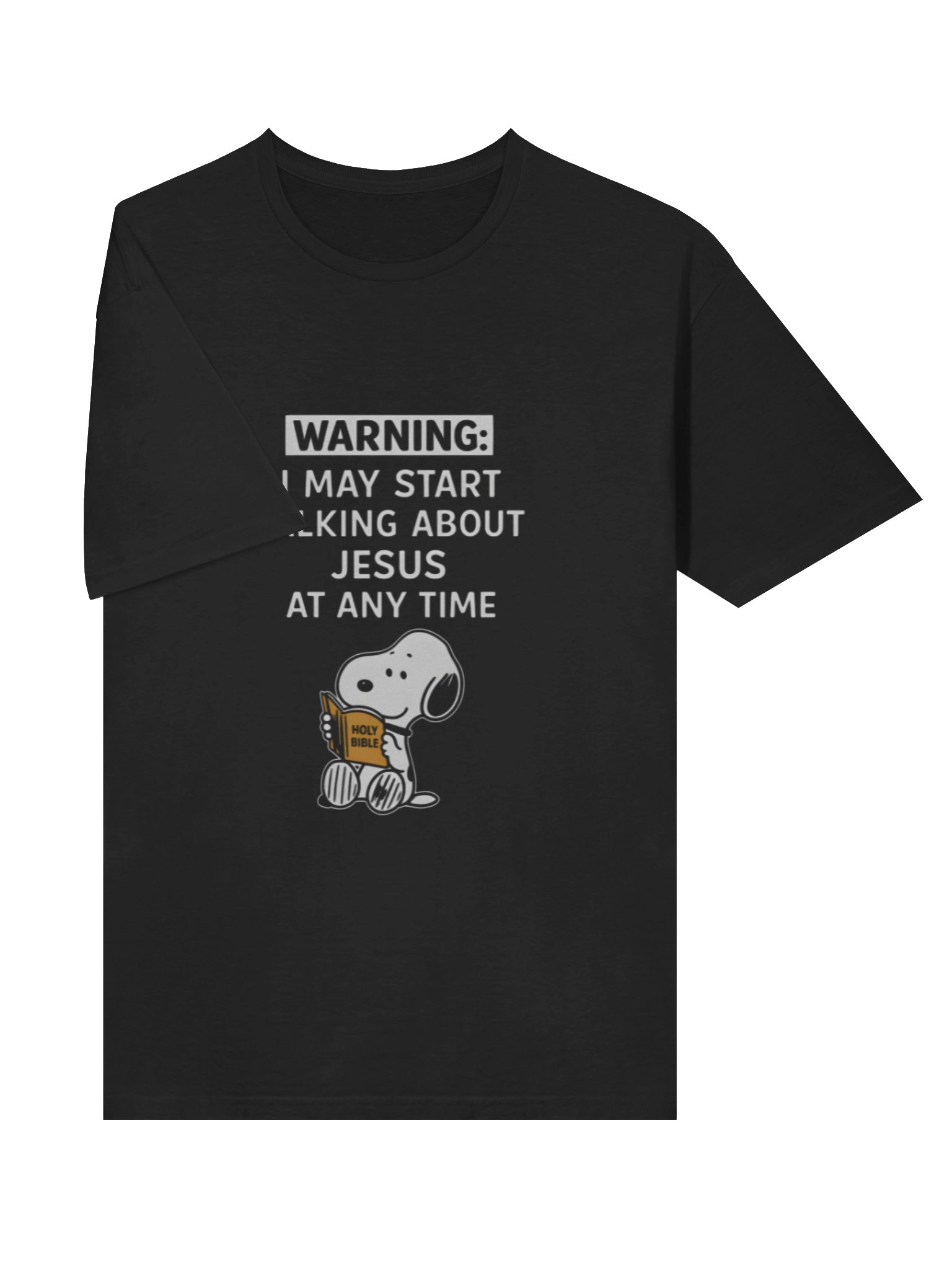 I May Start Talking About Jesus At Any Time Snoopy Shirt product image (3)