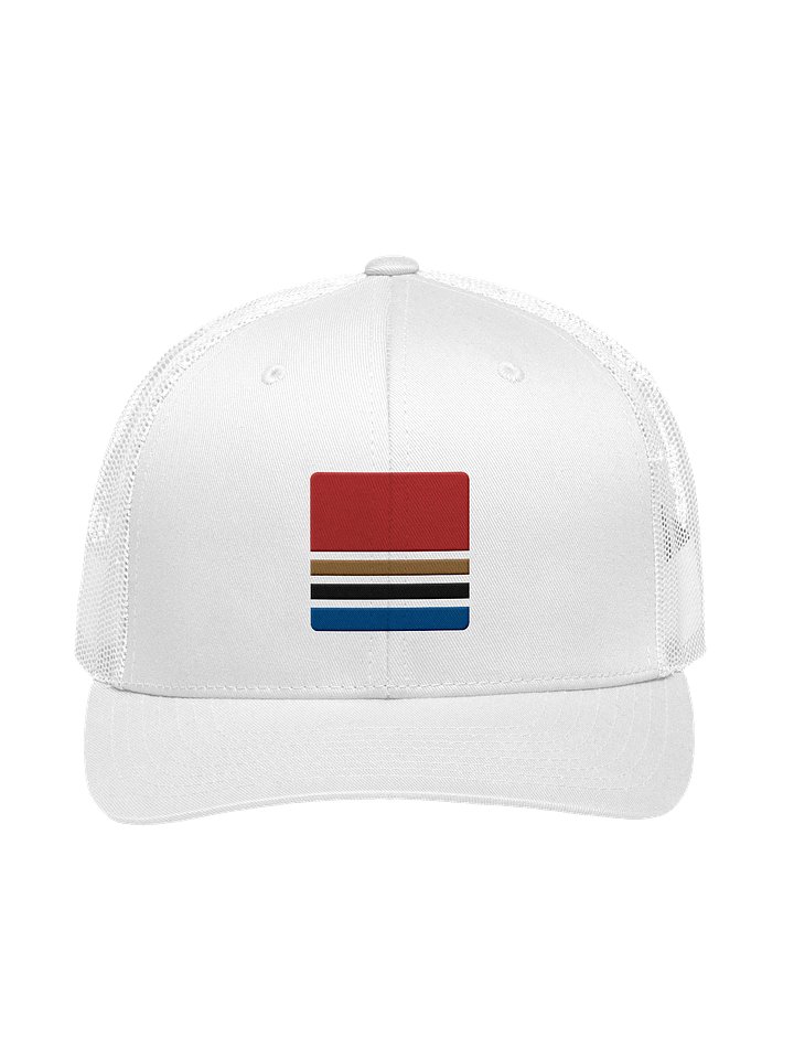 Full Colour White Trucker Cap product image (1)