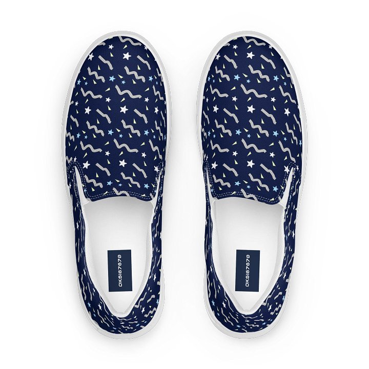Starry Night Sky Women's Slip-On Shoes product image (1)