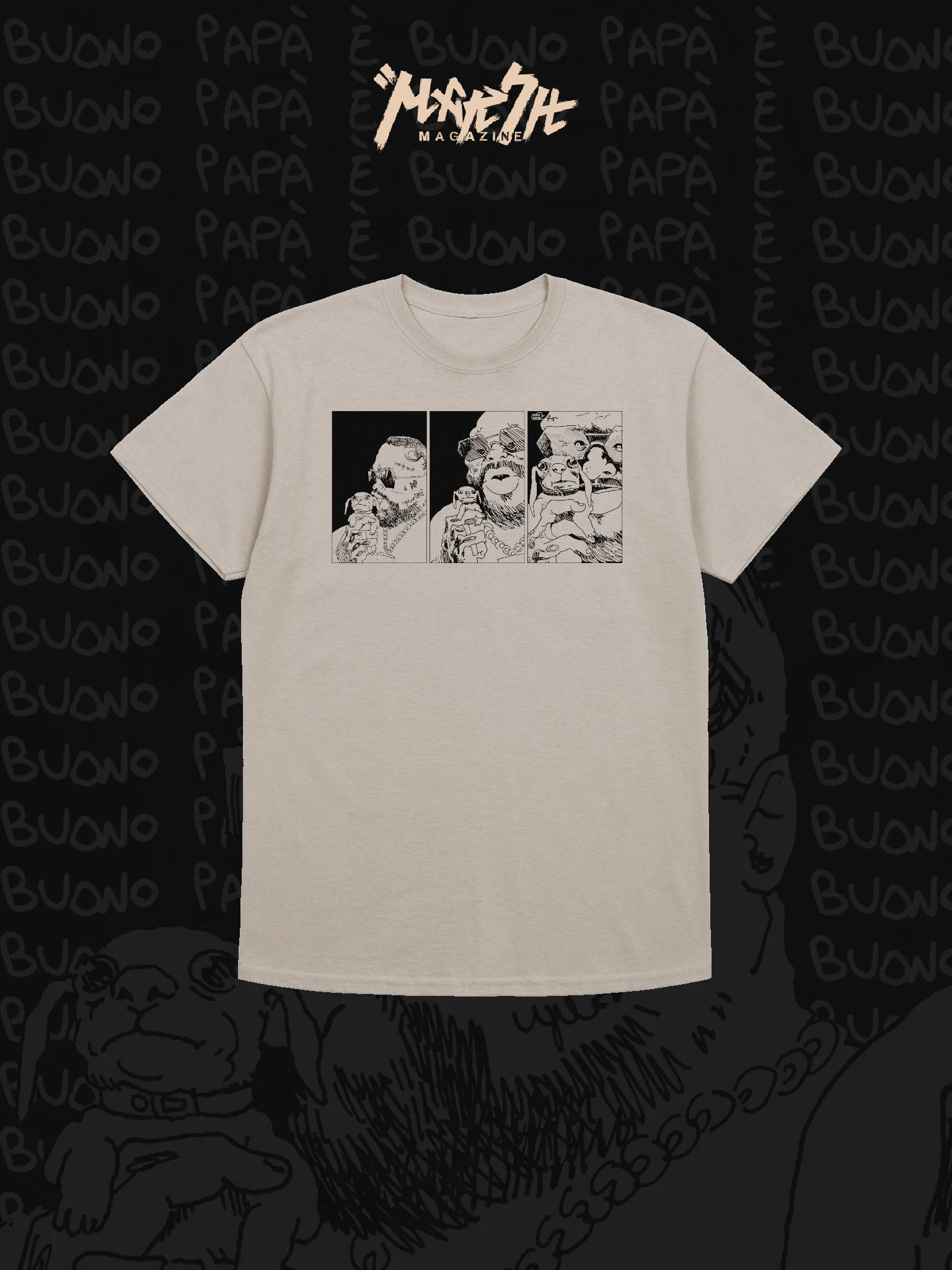 papà è buono lineart product image (1)