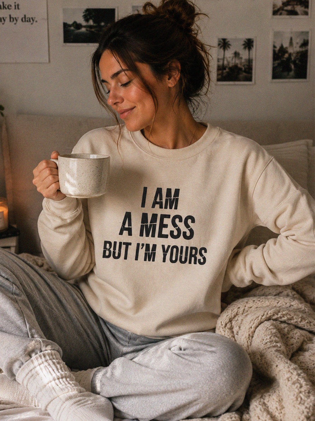 I Am A Mess But I’m Yours Sweatshirt product image (1)