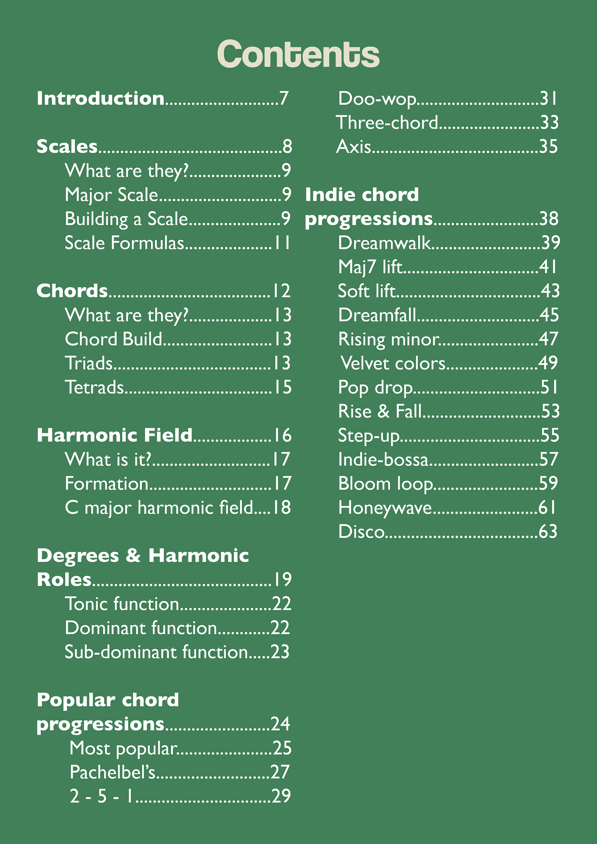 Indie Guitar Chord Progressions | E-BOOK product image (2)