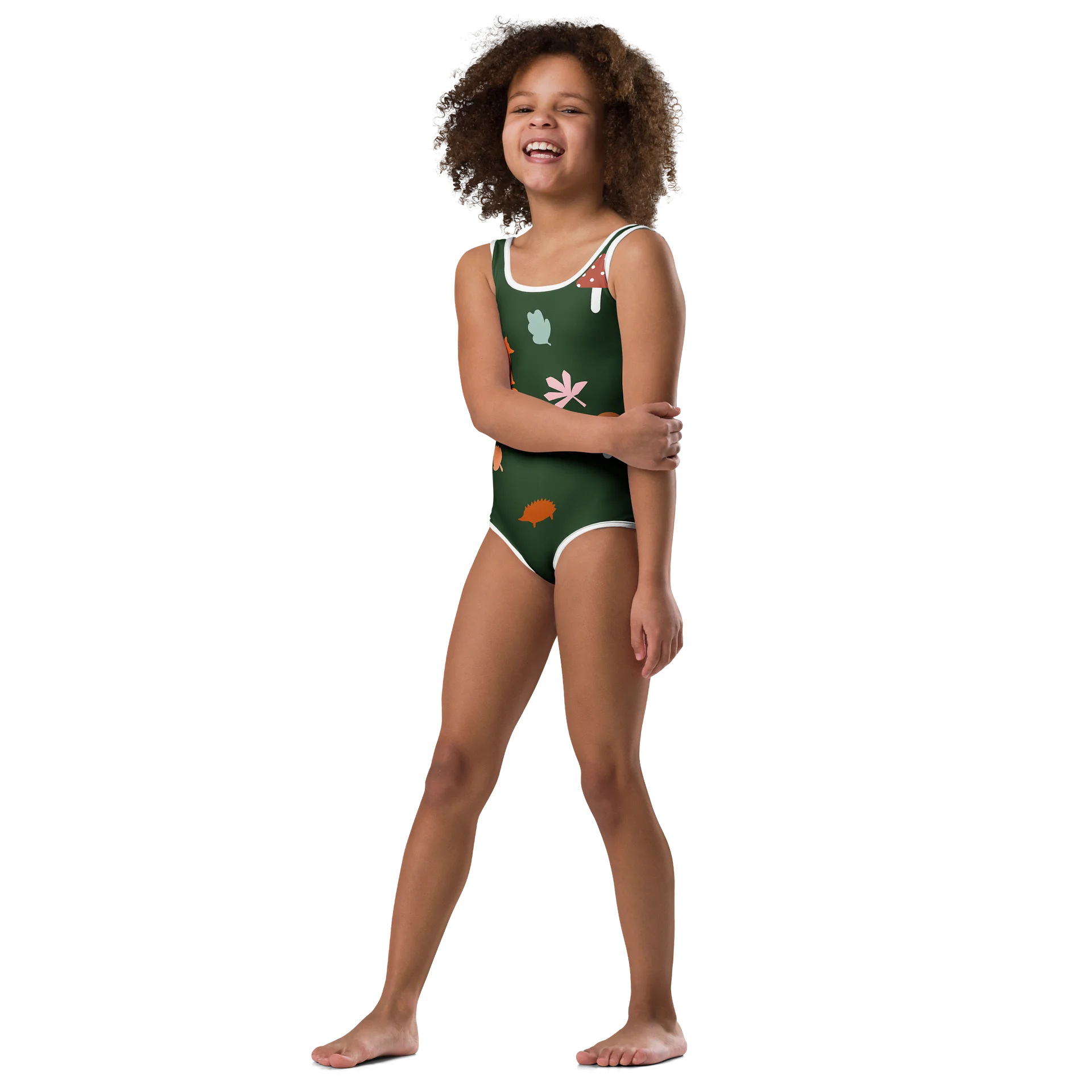 Autumn Woodland Kids Swimsuit product image (4)