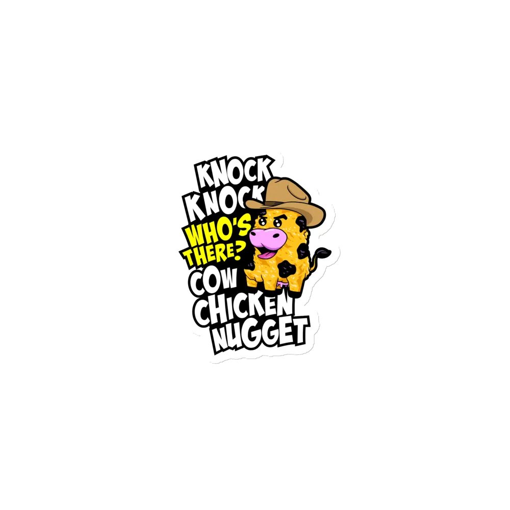 Cow Chicken Nugget Magnet product image (1)