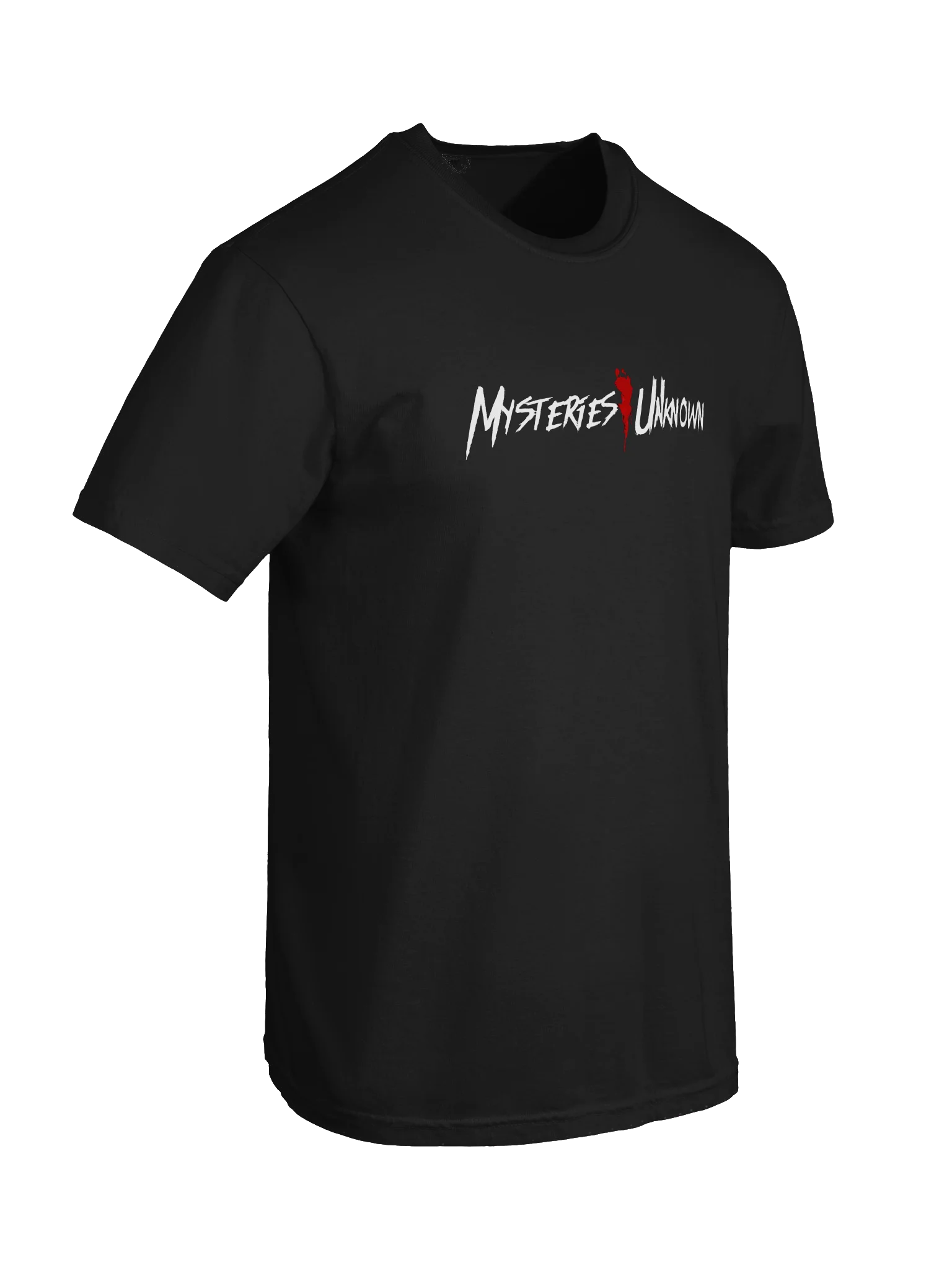 Mysteries Unknown Official Logo T-Shirt | Black YouTube Creator Field Gear product image (6)