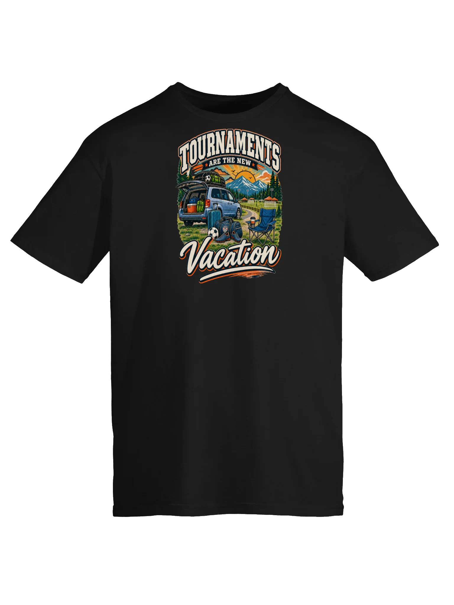 Tournaments Are the New Vacation Soccer Tee product image (5)