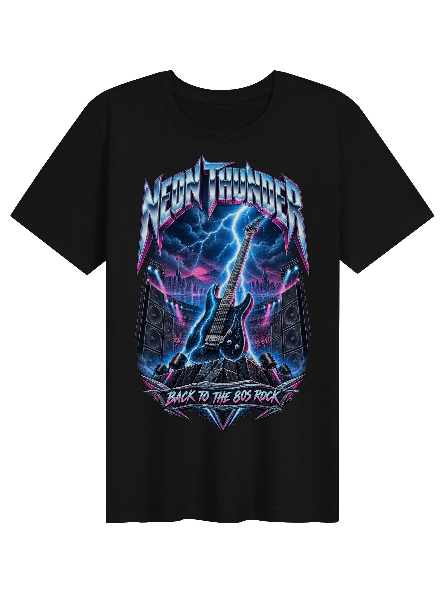 Neon Thunder — Electric Storm Tee product image (1)