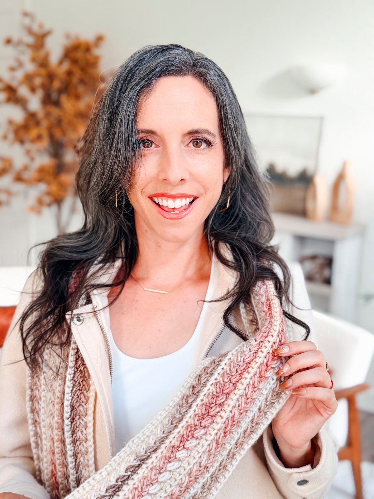 Wheat Stitch™ Crochet Scarf Pattern product image (5)