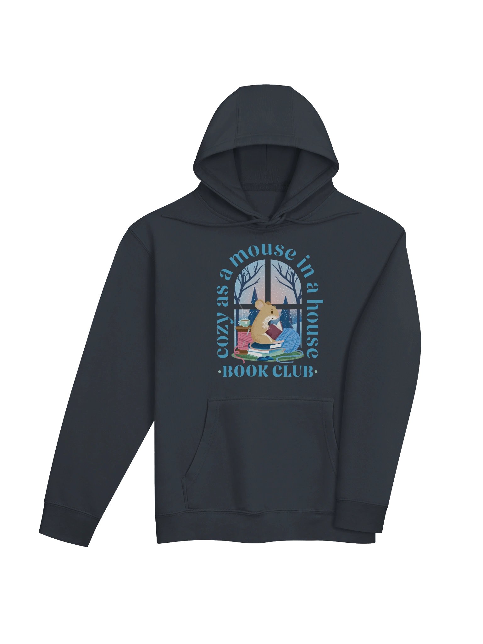 Cozy Mouse Book Club Hoodie product image (19)