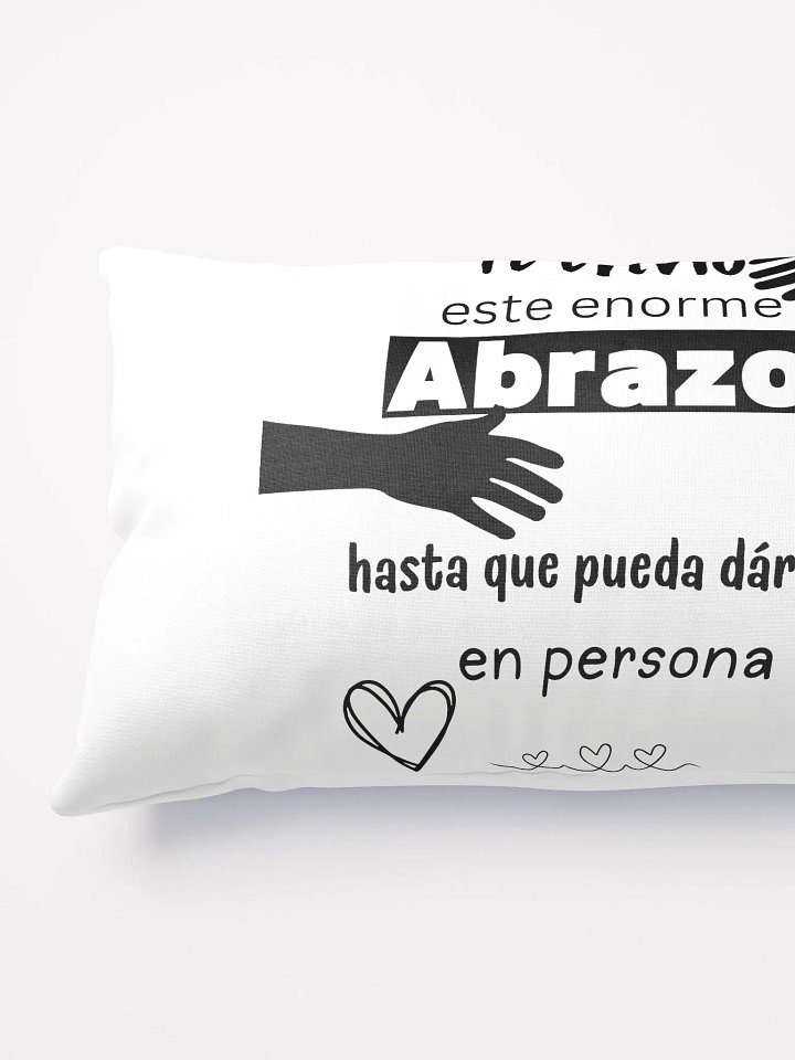 Te envio este abrazo a distancia - Regalos Virtuales para alguien especial pillow product image (2)