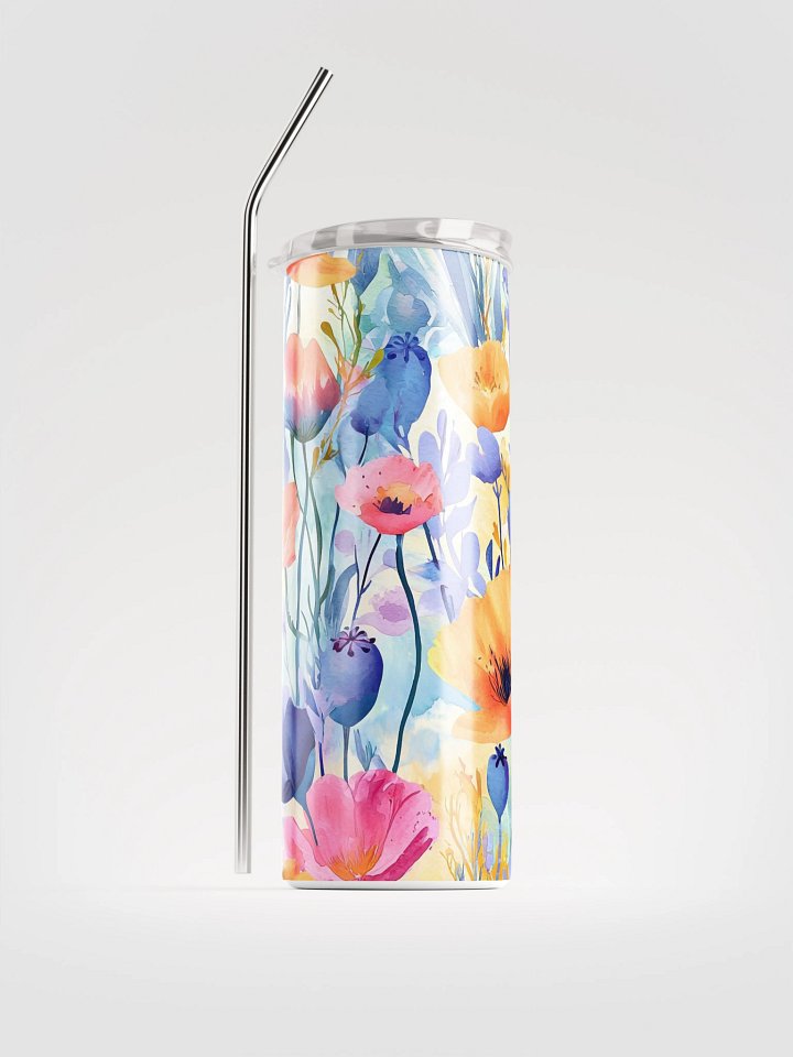 Painted Petals Stainless Steel Tumbler product image (1)