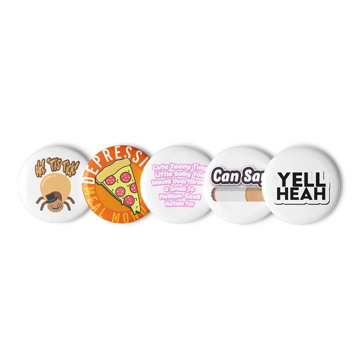 Jakeblennings 1.25" Button Starter Pack product image (1)