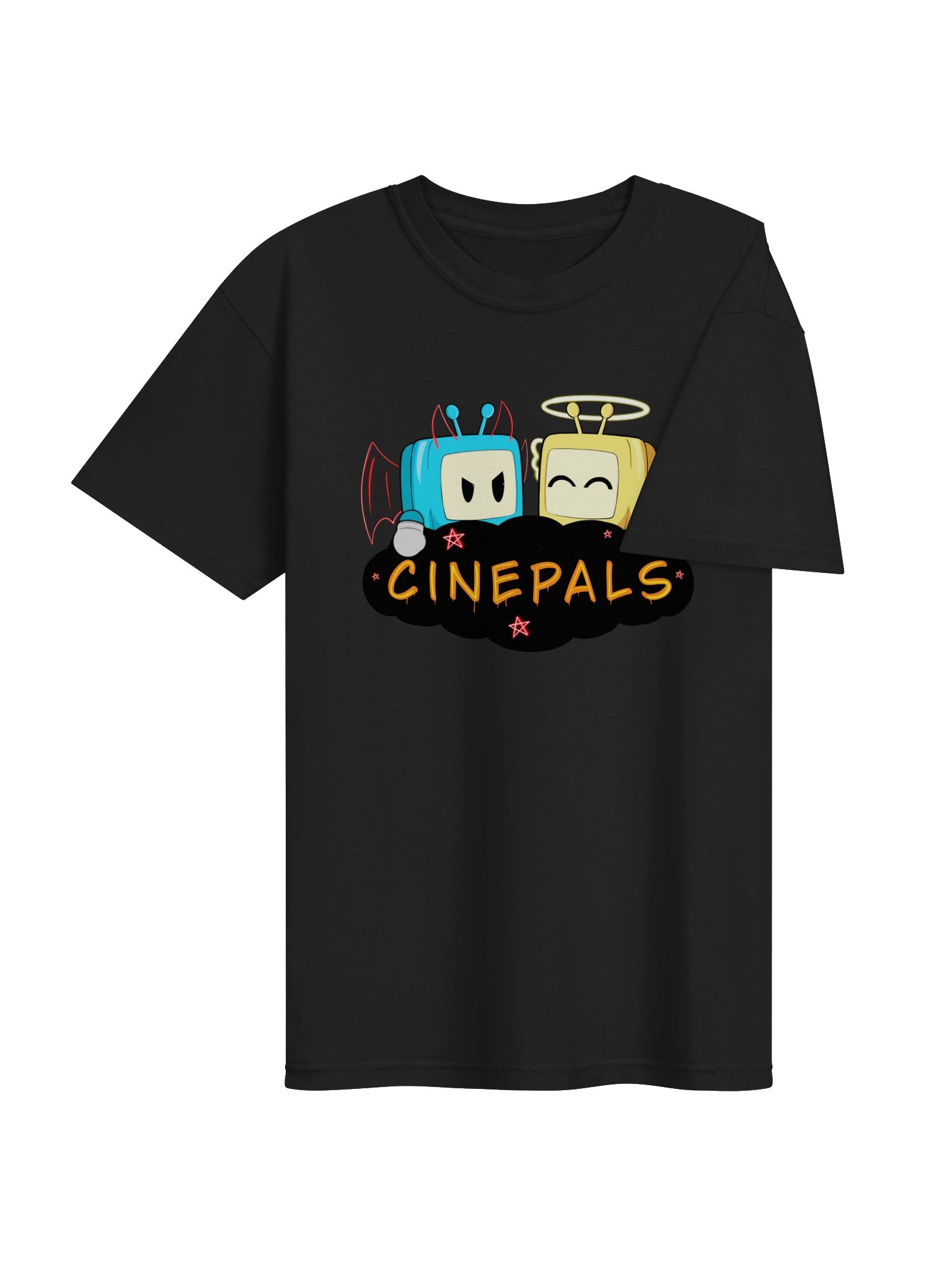 CINEPALS Angel & Devil Graphic Tee product image (4)