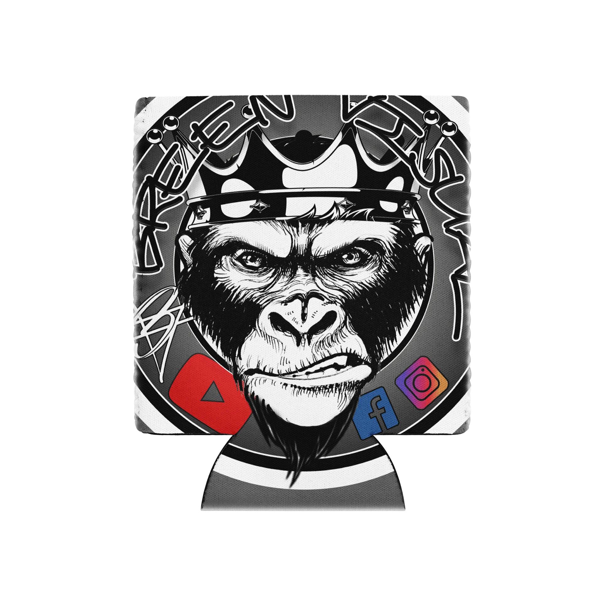 Signature 2 Gorilla Koozie - Grey (regular) product image (1)